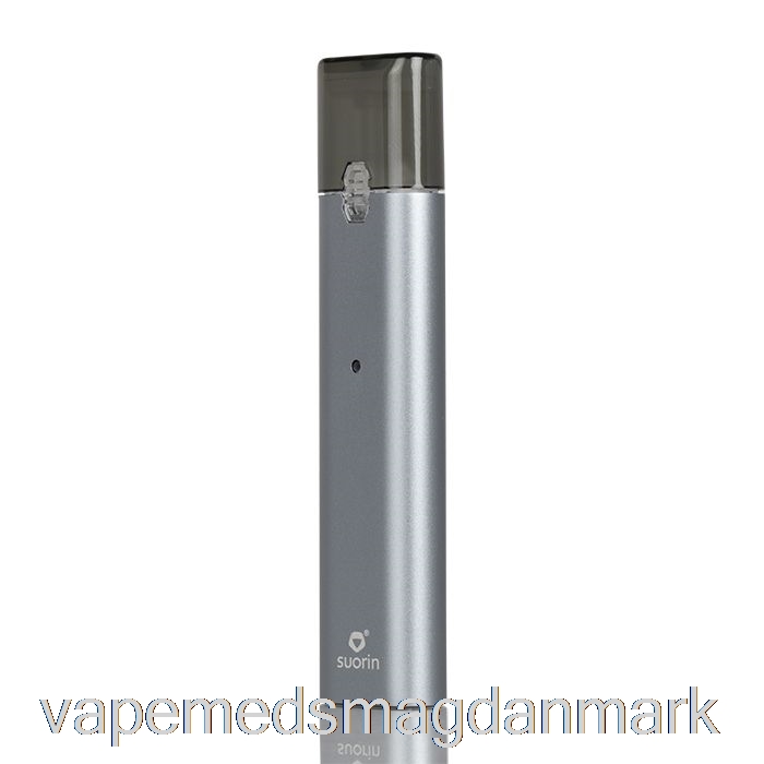 Vape Med Smag Suorin Ishare Enkelt Bærbar Pod Kit Metal Edition - Grå